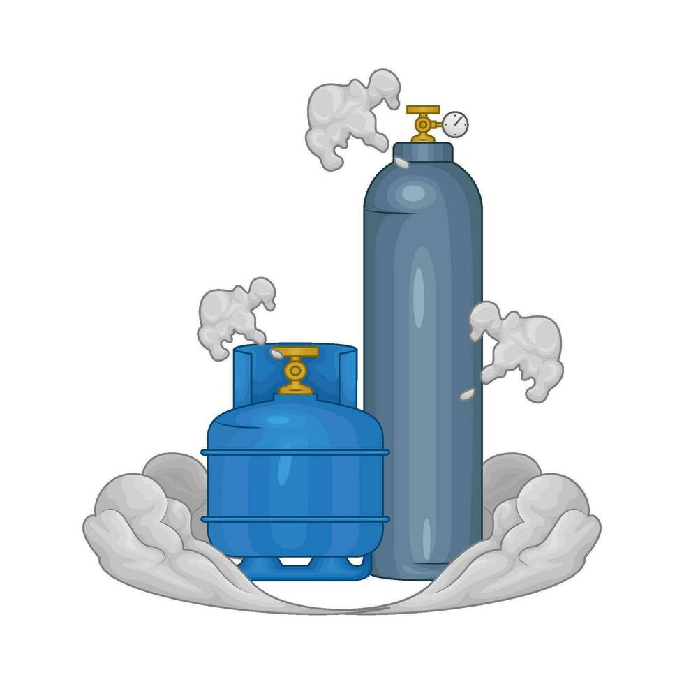 lpg gas  illustration vector