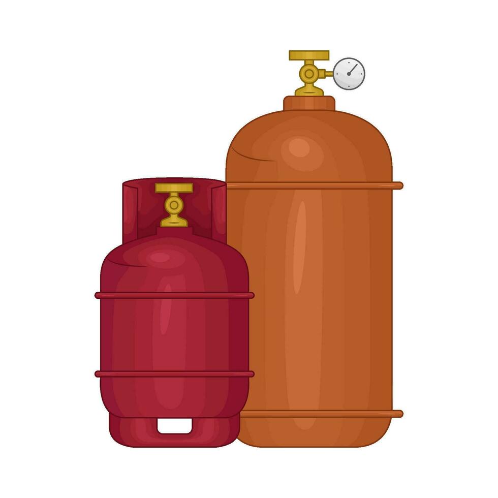 lpg gas  illustration vector