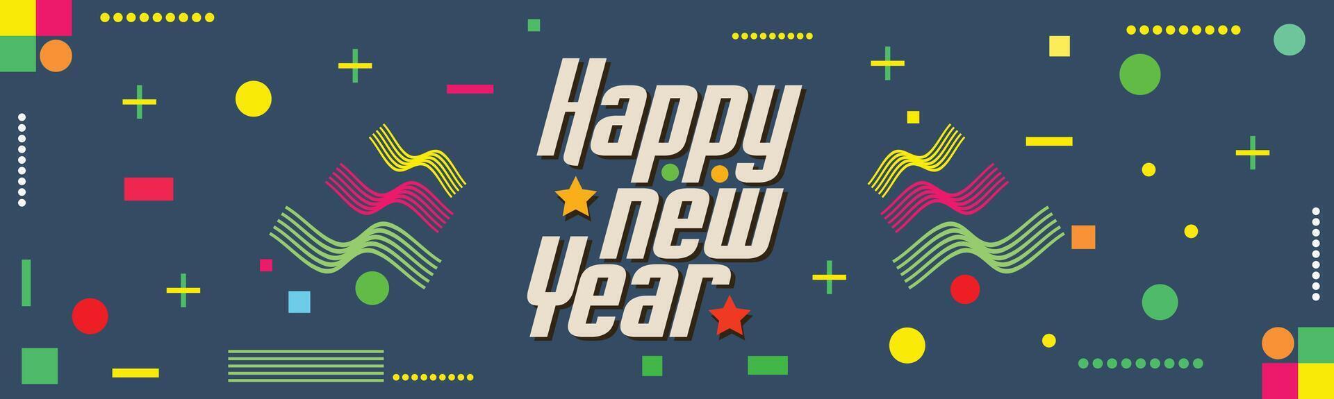 2025 New Year Festive Party Poster Realistic 3D Gold Confetti