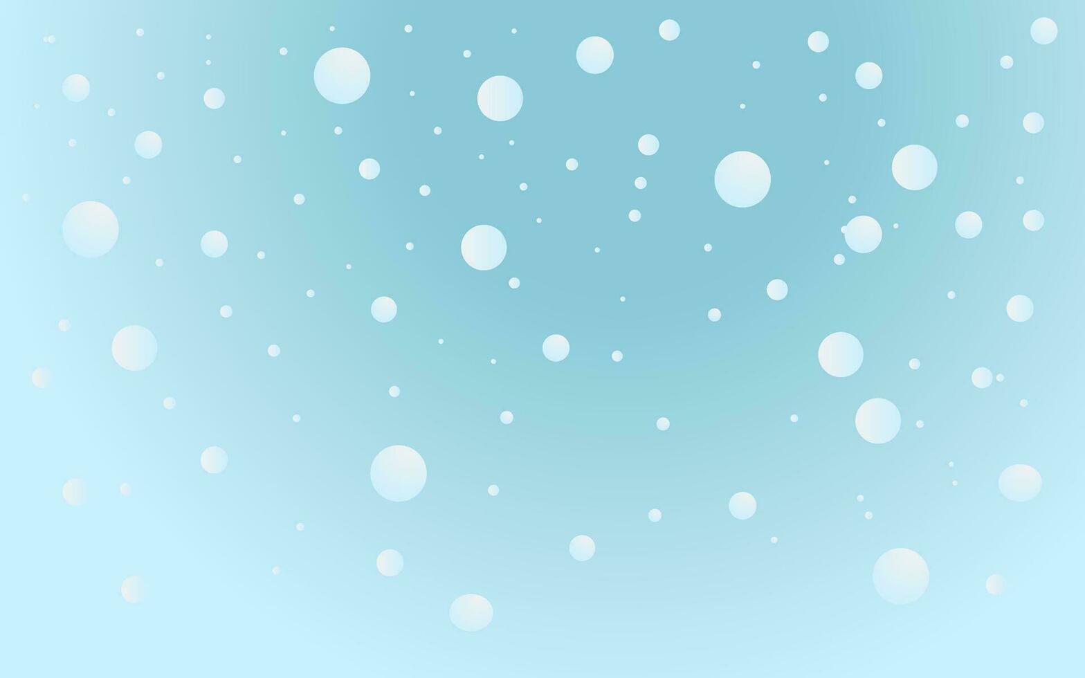 Realistic falling Snow Vector