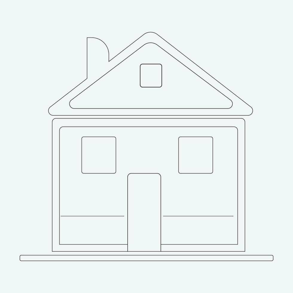 hogar diseño icono vector eps