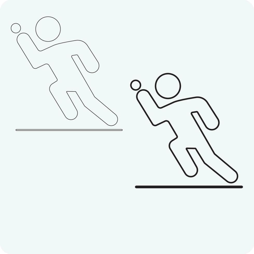 Man icon vector image eps