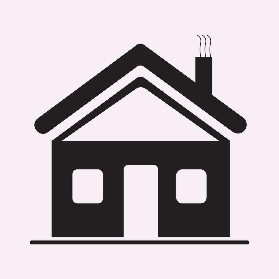 casa, hogar icono, símbolo vector