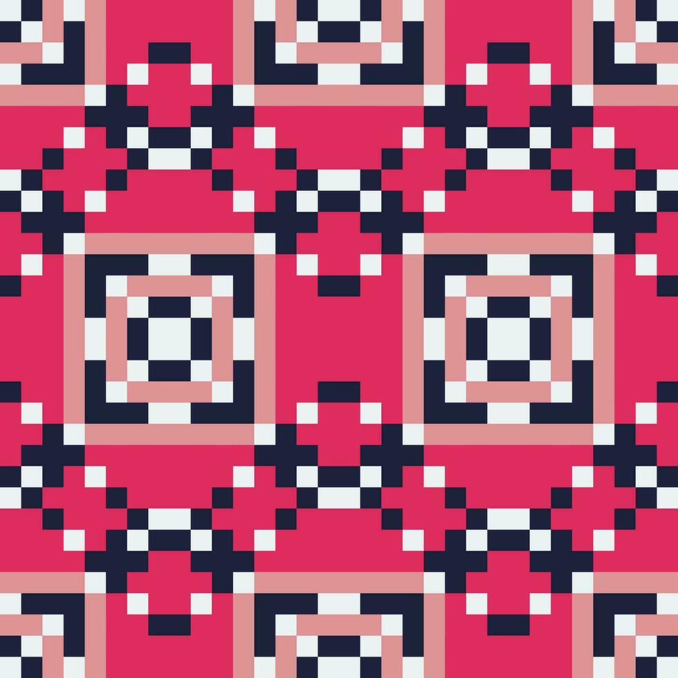 a pink and black geometric pattern vector
