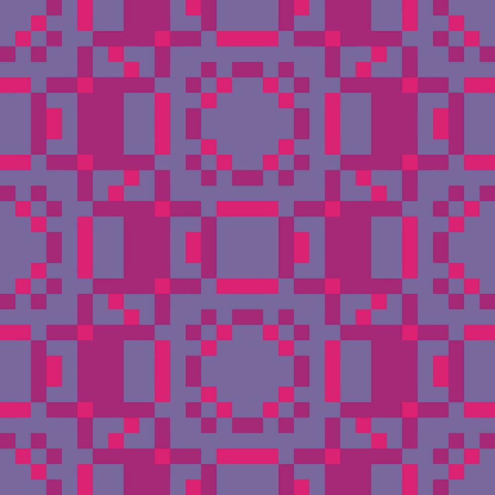 a pixelated purple and pink background with squares vector