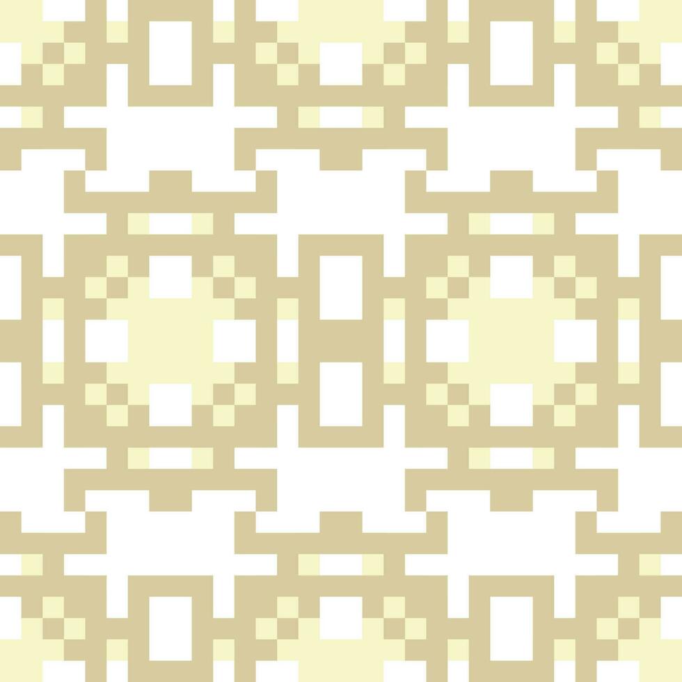 a pattern of squares in beige and white vector