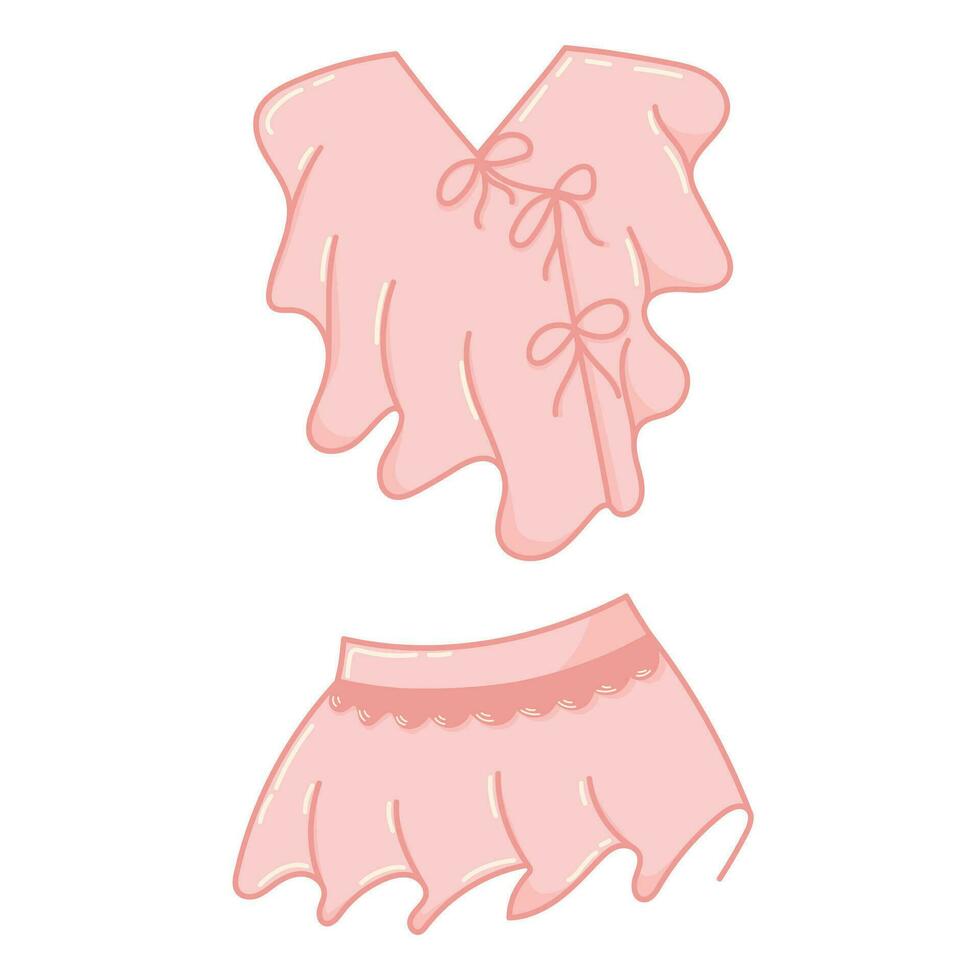 Clothes baby cute vector on white background