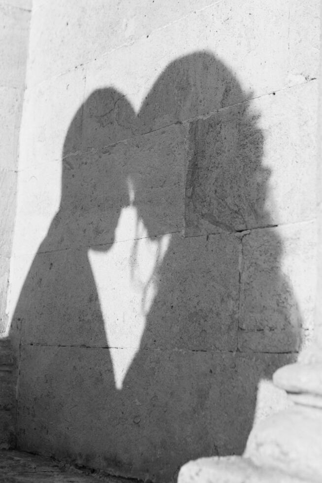 close-up of the wedding couple bride and groom photo