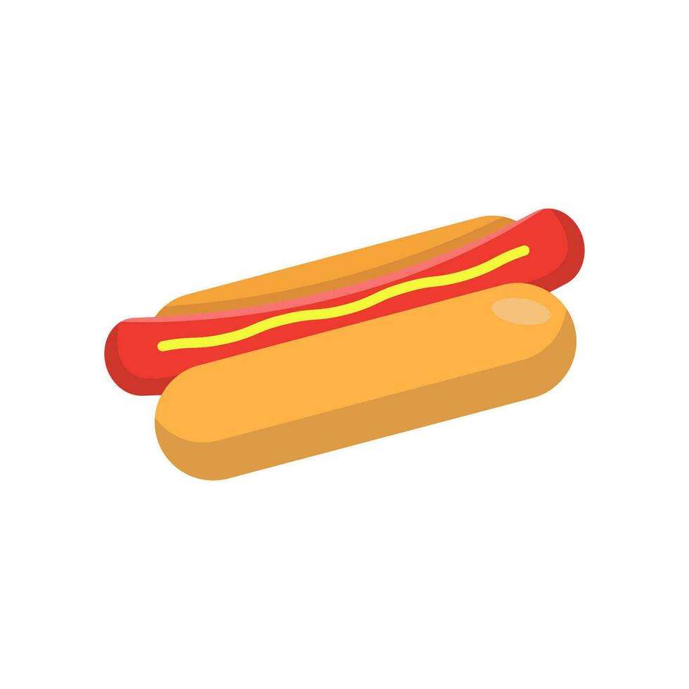 hot dog icon design vector