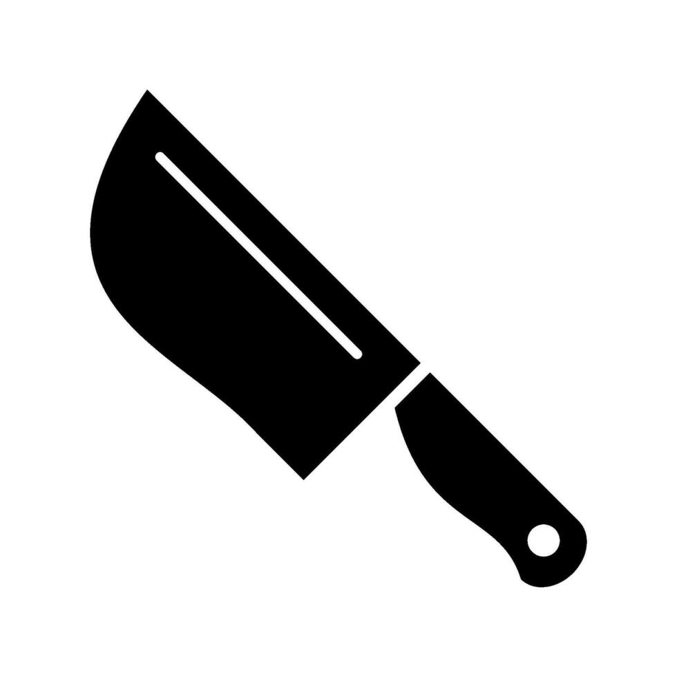 cuchillo icono vector modelo