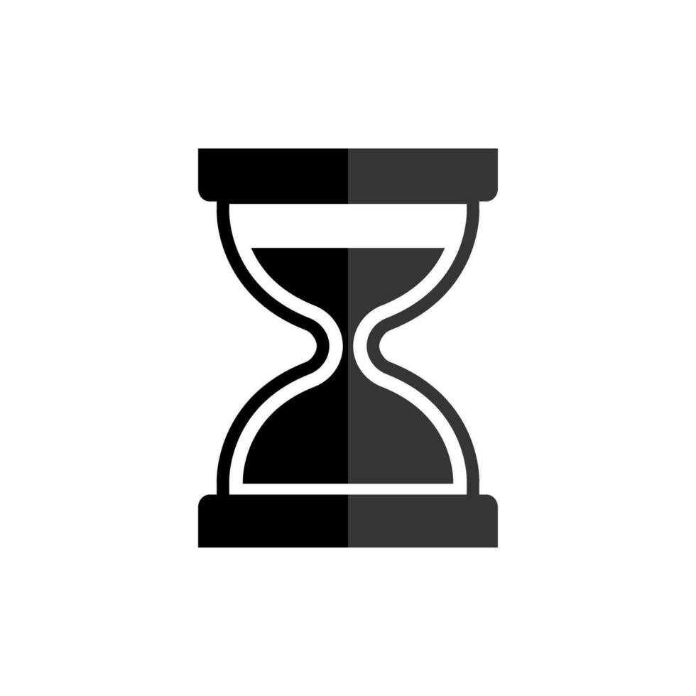 hourglass icon design vector
