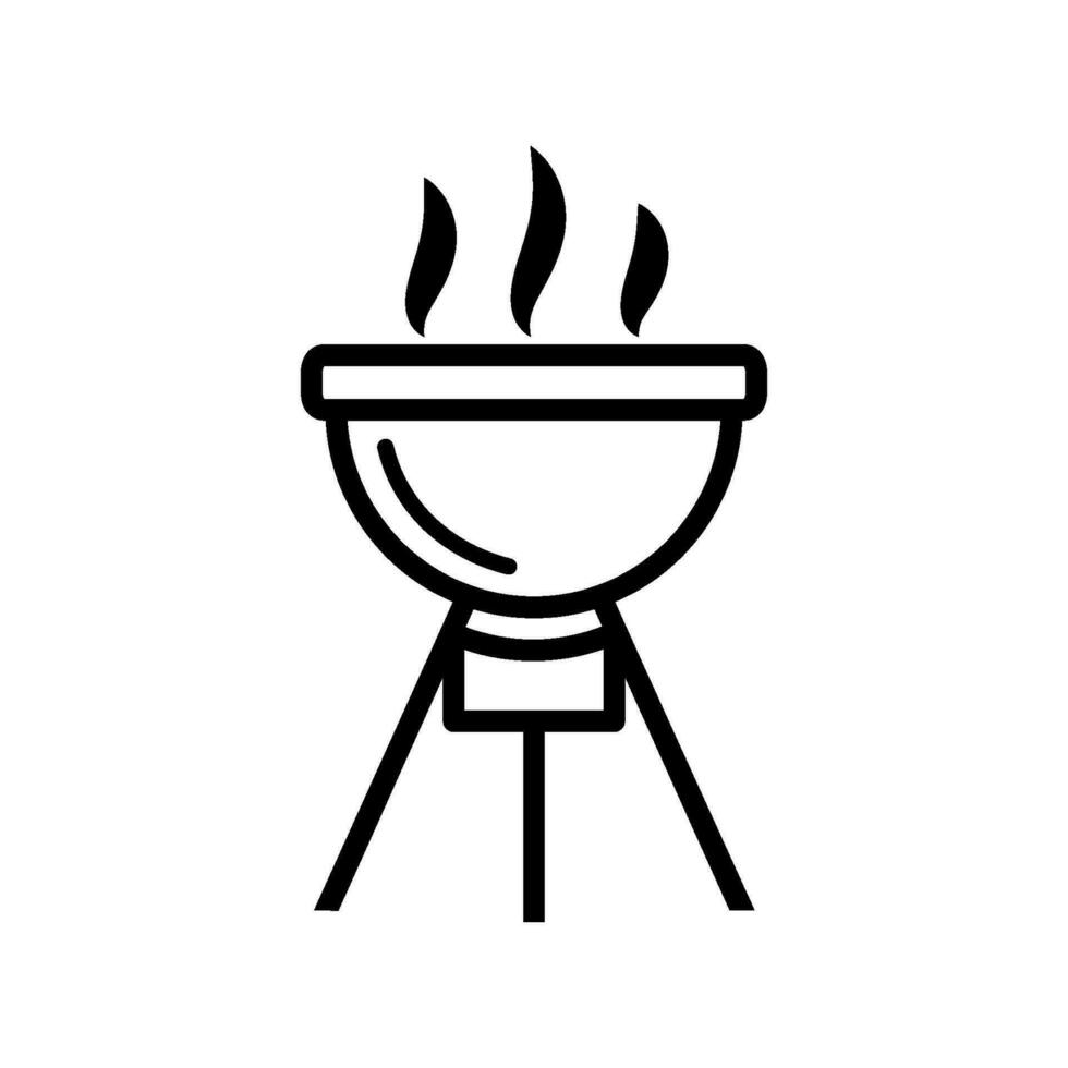 grill icon design vector