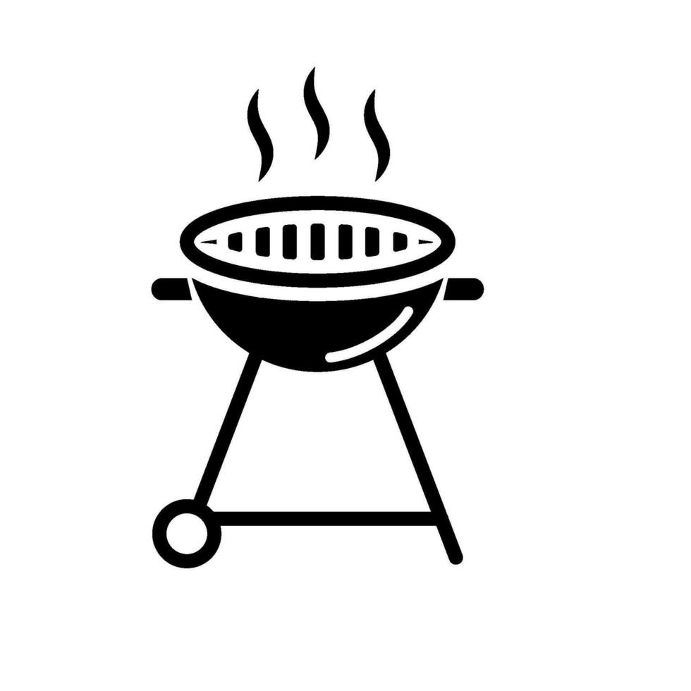 grill icon design vector