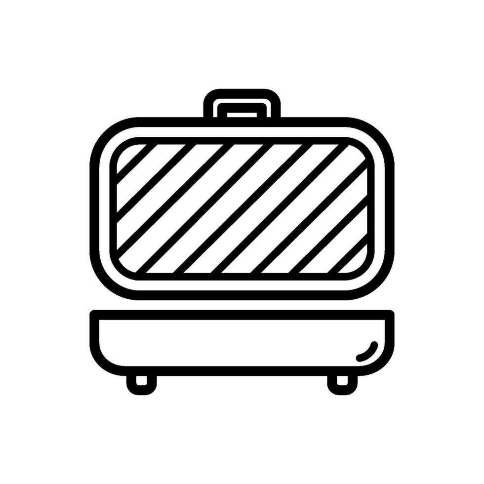 grill icon design vector