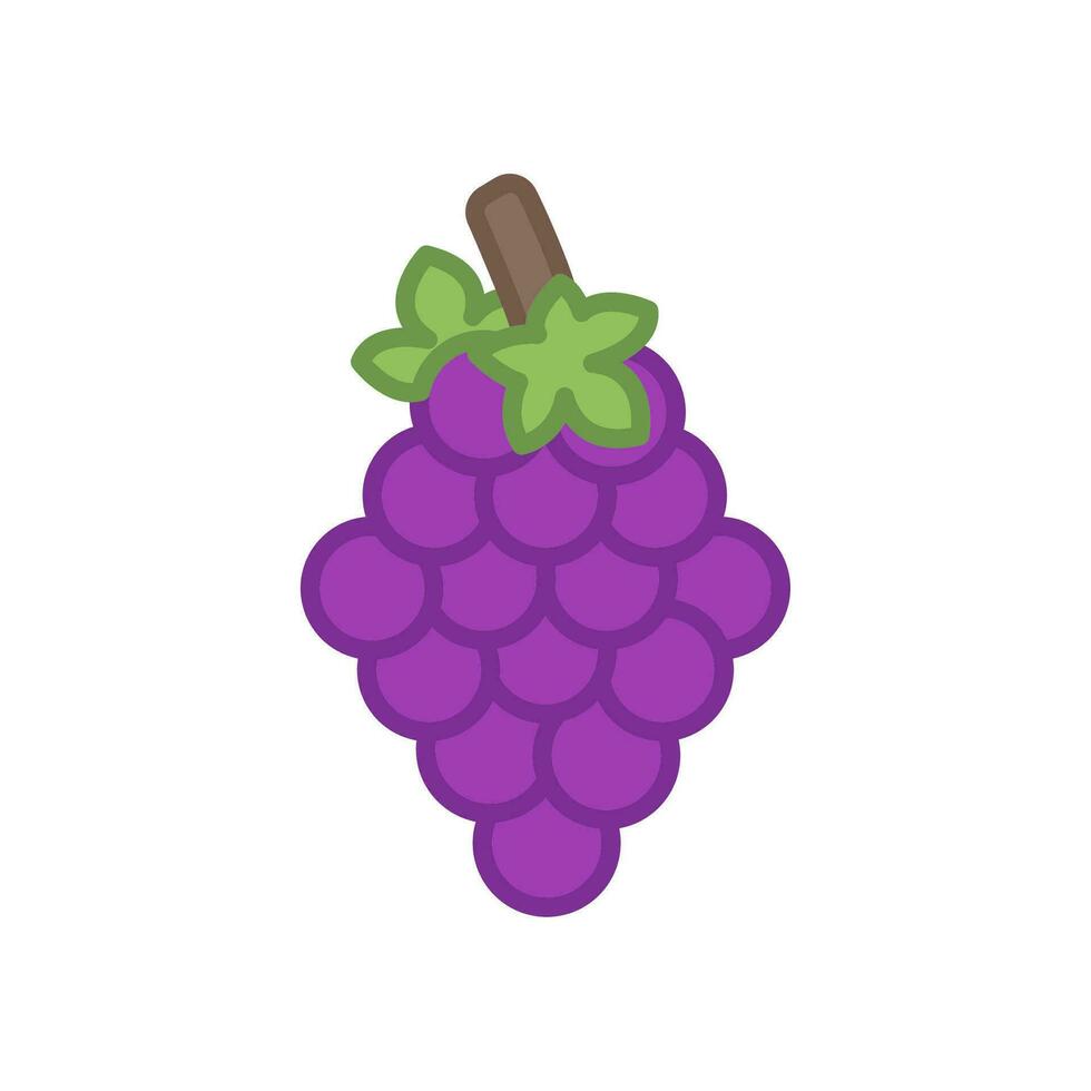 uvas icono diseño vector modelo