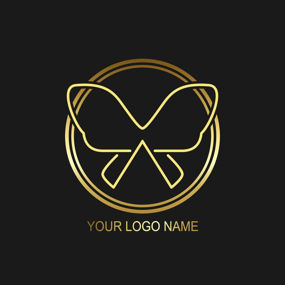 a simple logo that is easy to remember vector