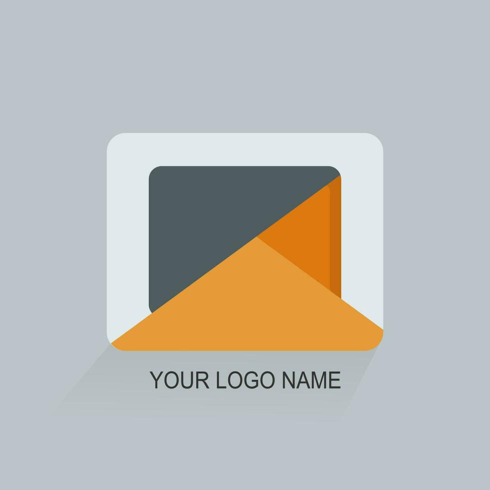 a simple logo that is easy to remember. vector