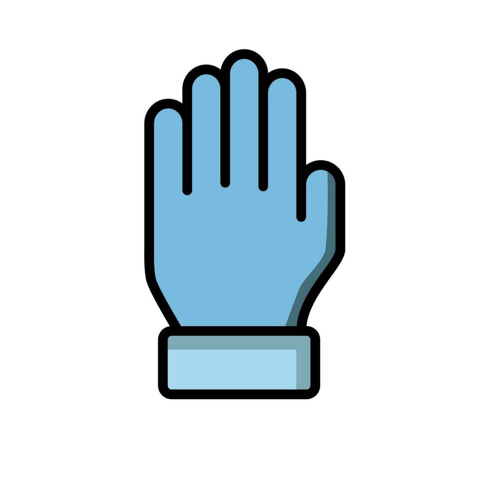 glove icon design vector