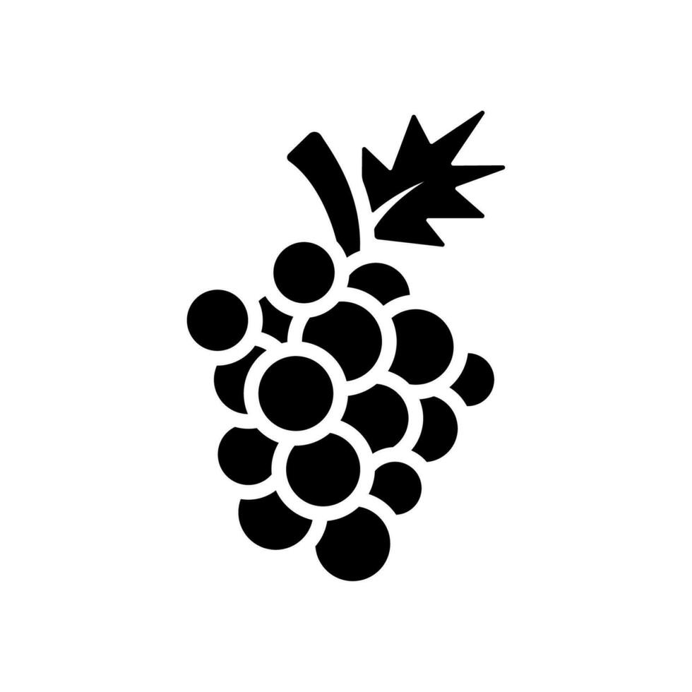 uvas icono diseño vector modelo