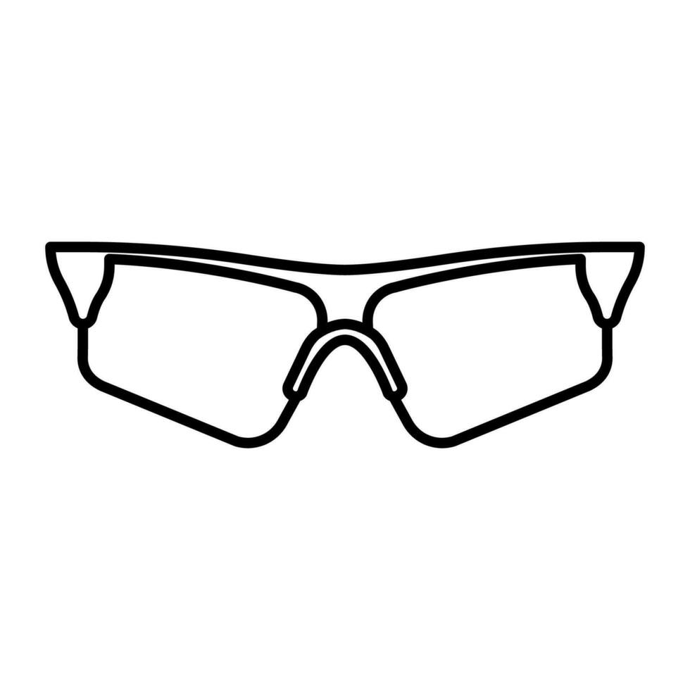 lentes icono diseño vector modelo