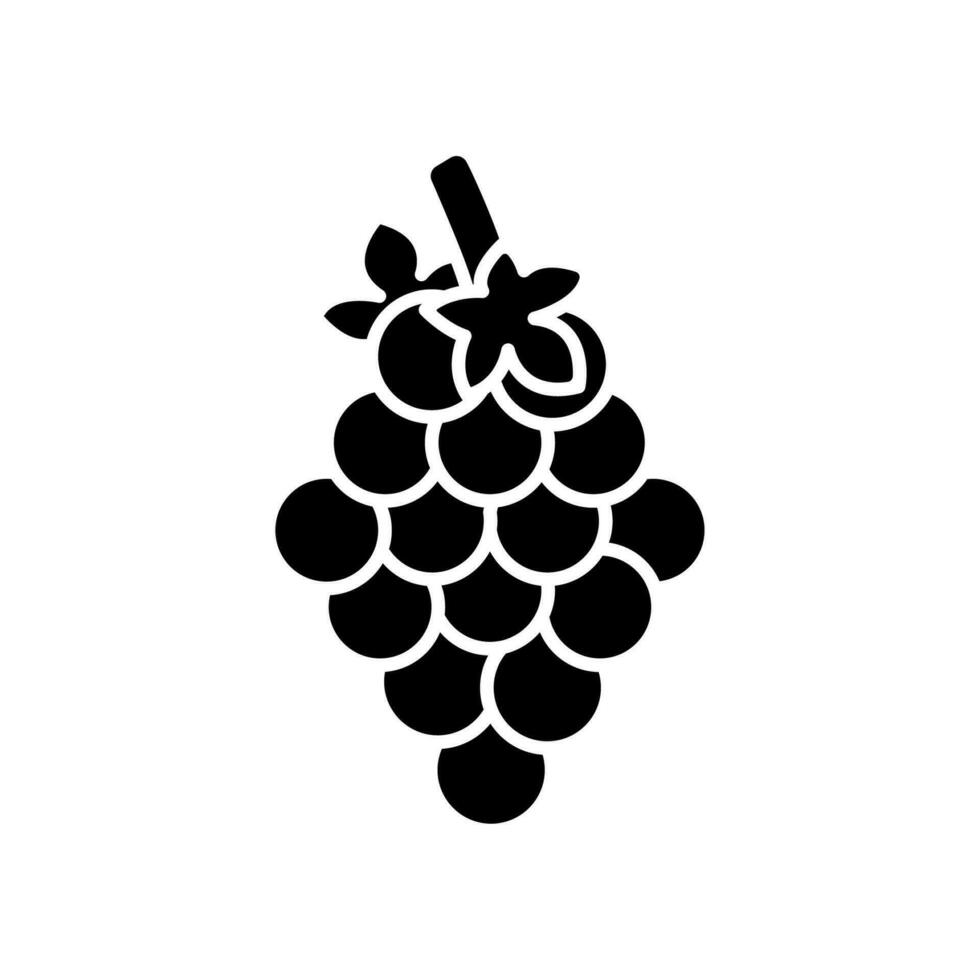 uvas icono diseño vector modelo