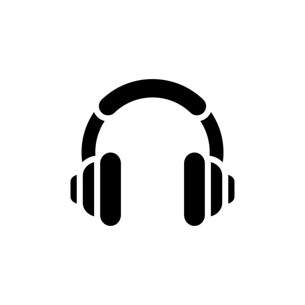 headphone icon design vector template