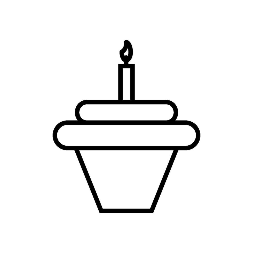 cupcake icon design vector