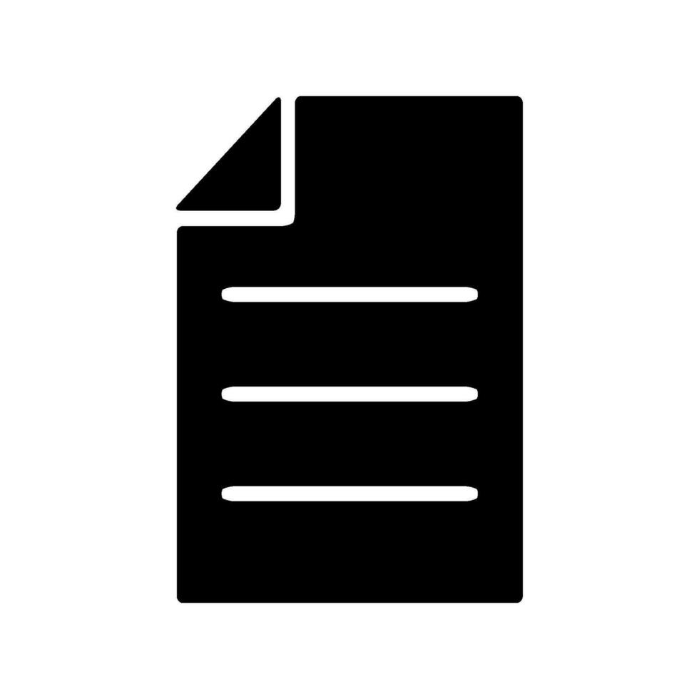 document icon design vector template