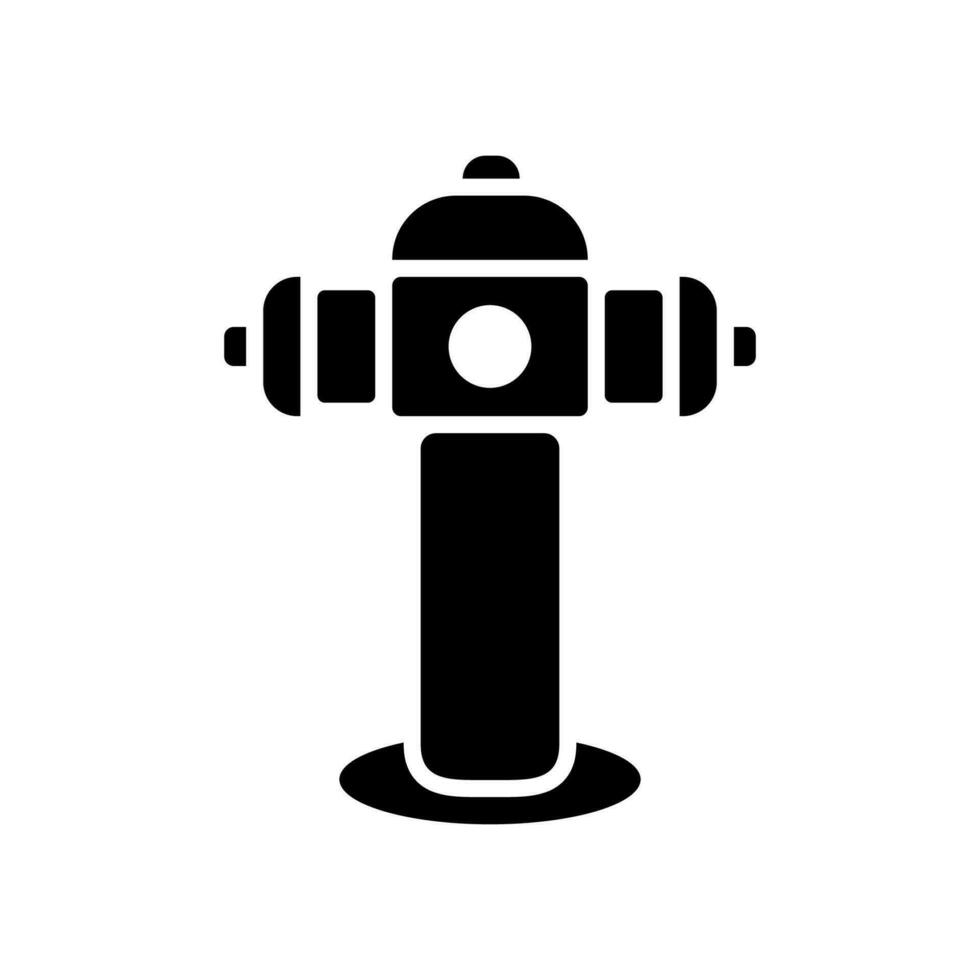 fire hydrant icon design vector template