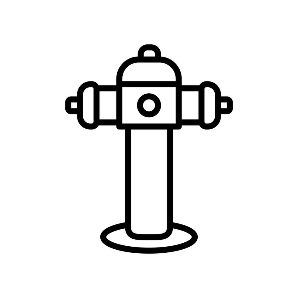 fire hydrant icon design vector template