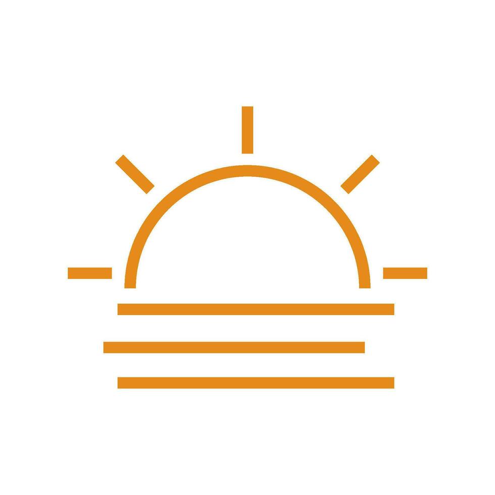 fog day icon vector