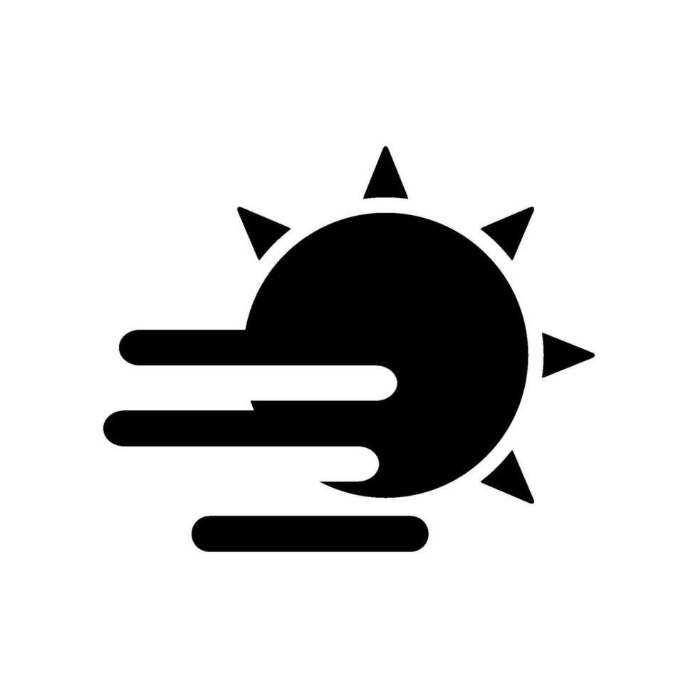 fog day icon vector