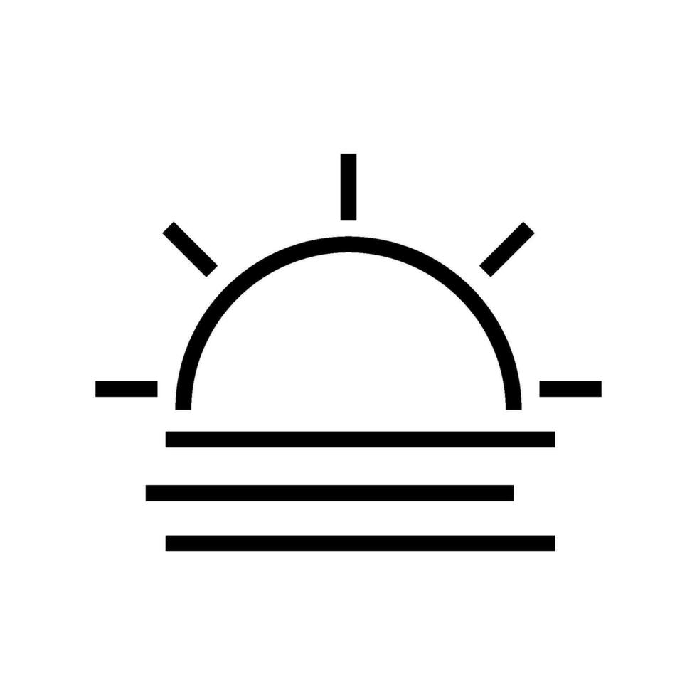 fog day icon vector