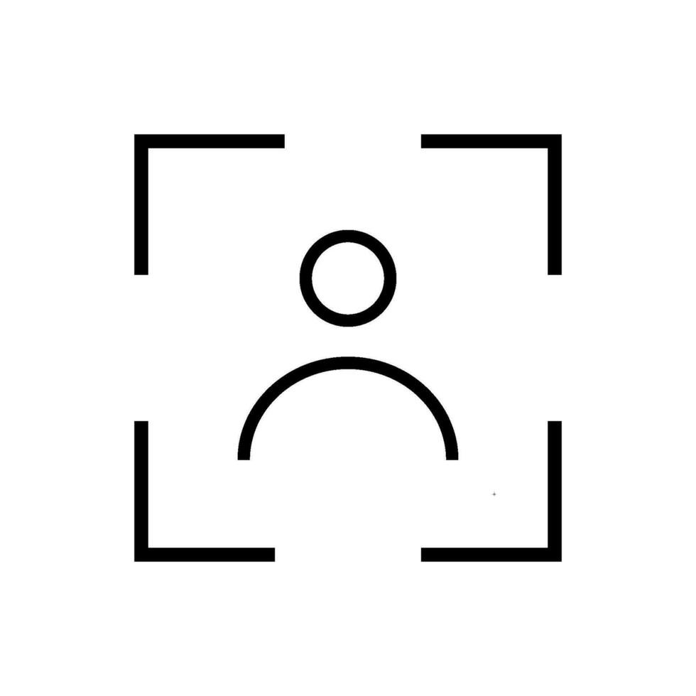 focus icon design vector template