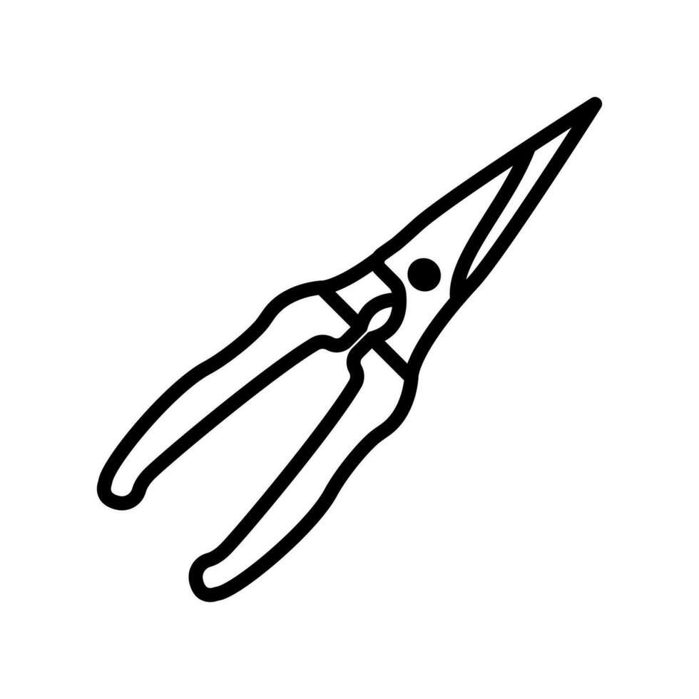 garden scissors icon vector illustration design