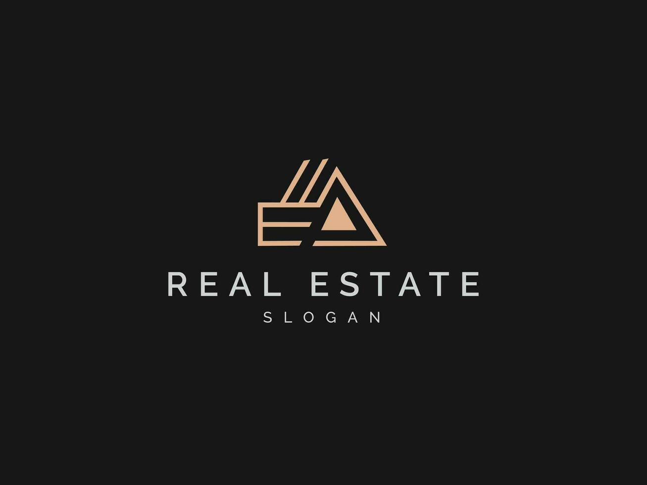 Real estate logo modern Minimal awesome trendy vector template. Simple line art Design for Home construction property. Can be use for company, apartment, business.