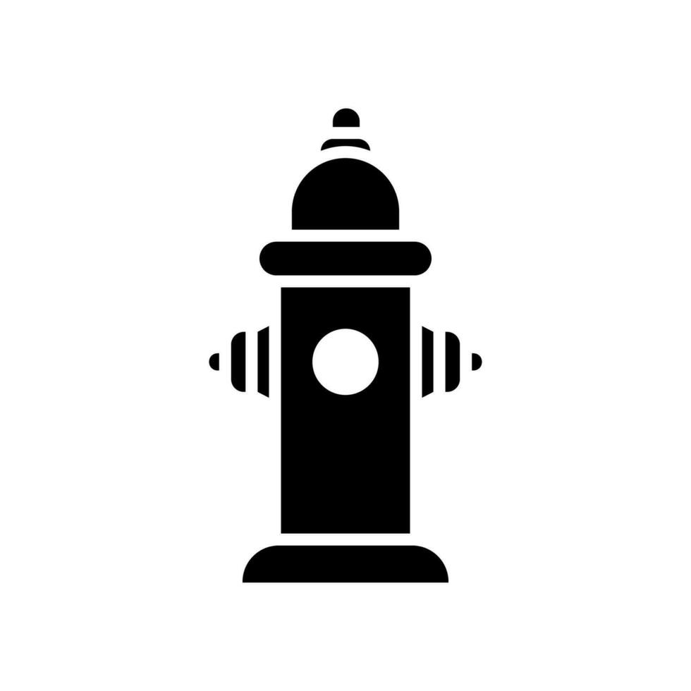 fire hydrant icon design vector template