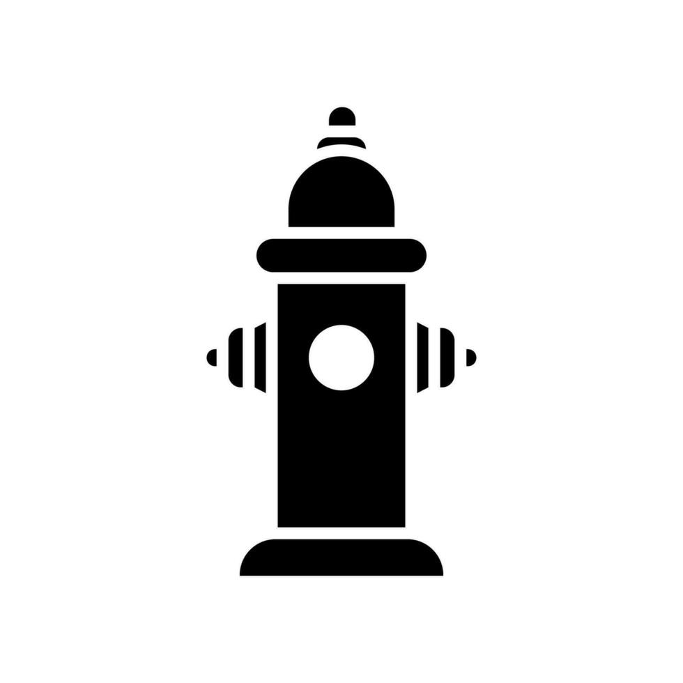 fire hydrant icon design vector template