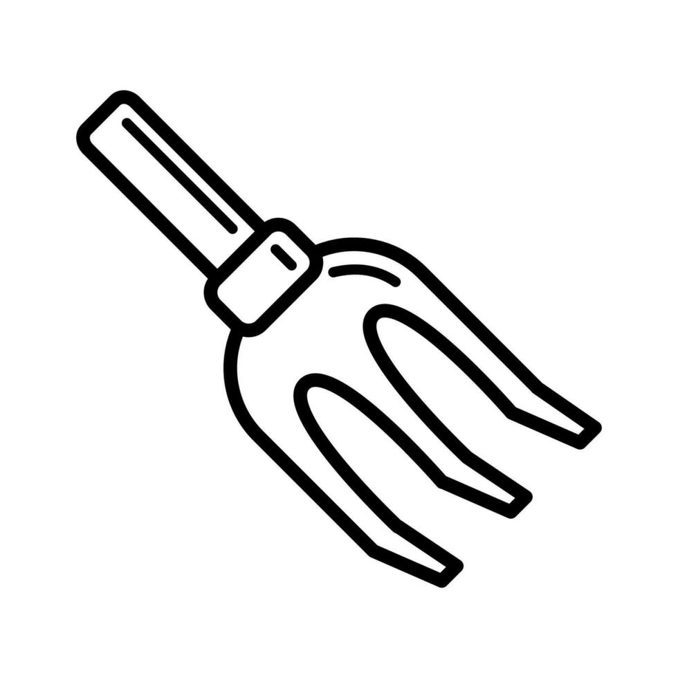 farm fork icon design vector