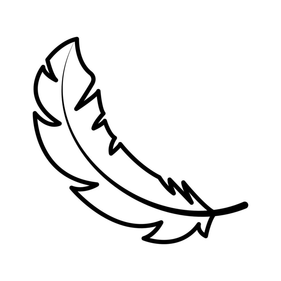 feather icon vector illustration design