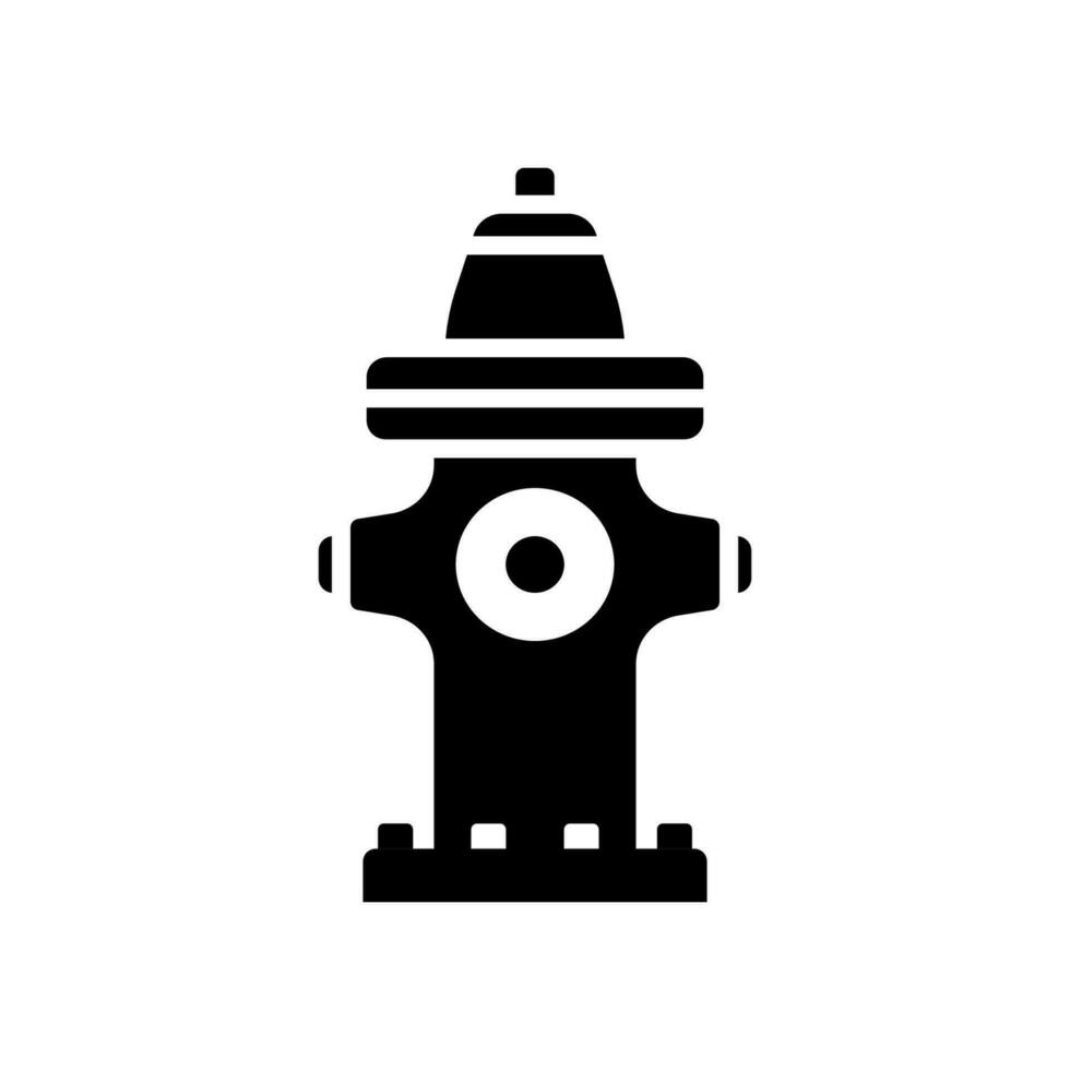 fire hydrant icon design vector template