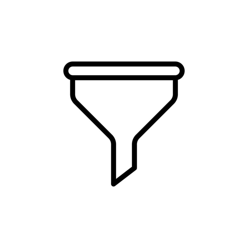 funnel icon design vector template