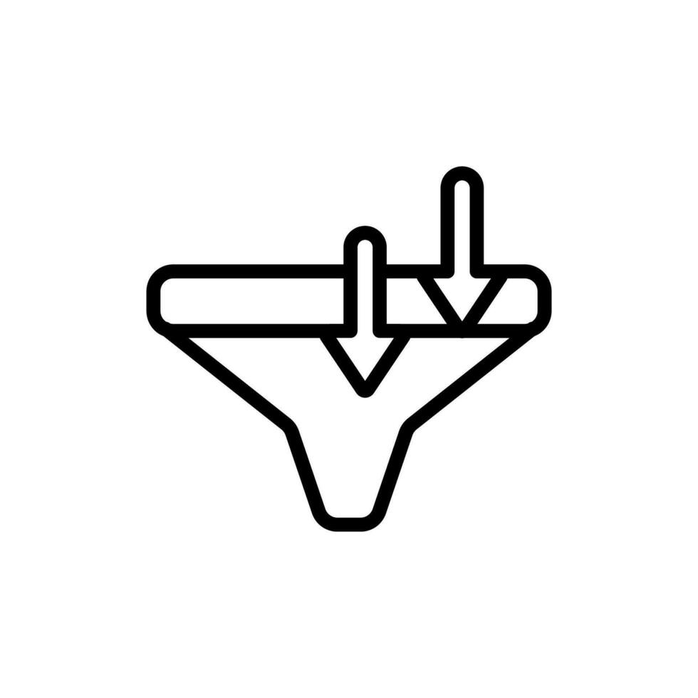 funnel icon design vector template