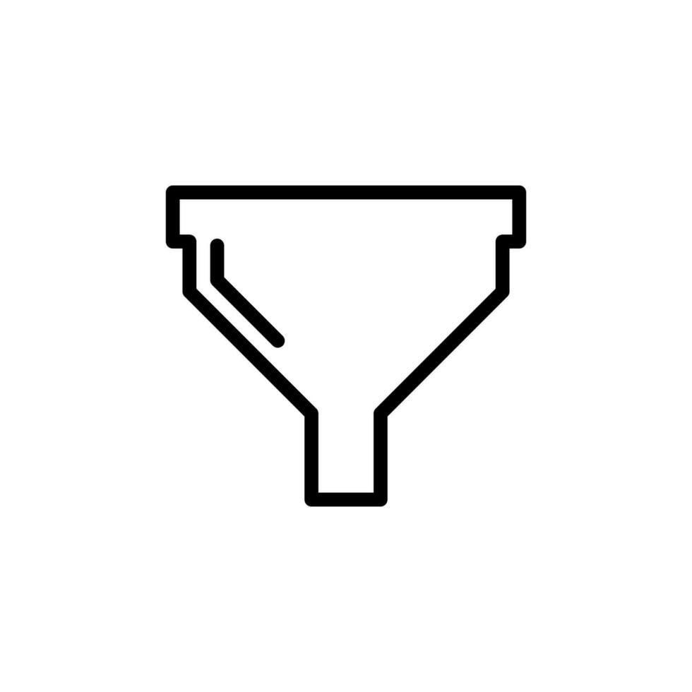 funnel icon design vector template