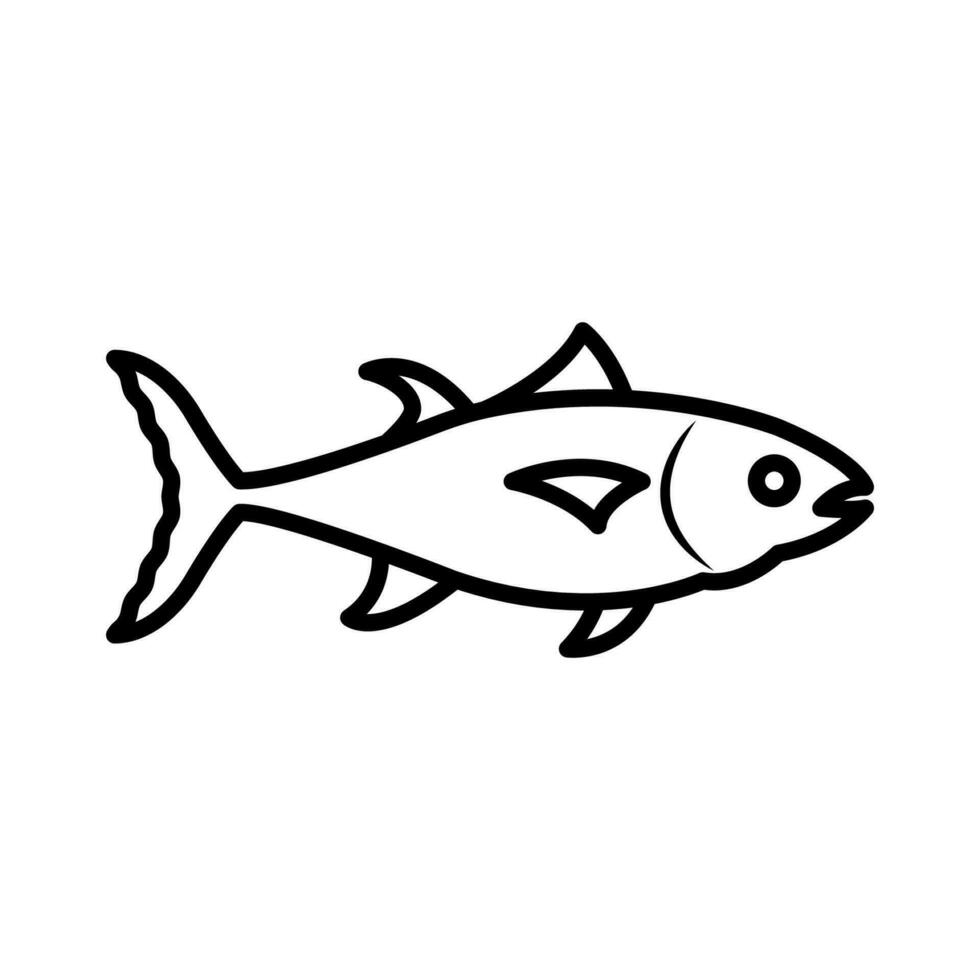 fish icon design vector template