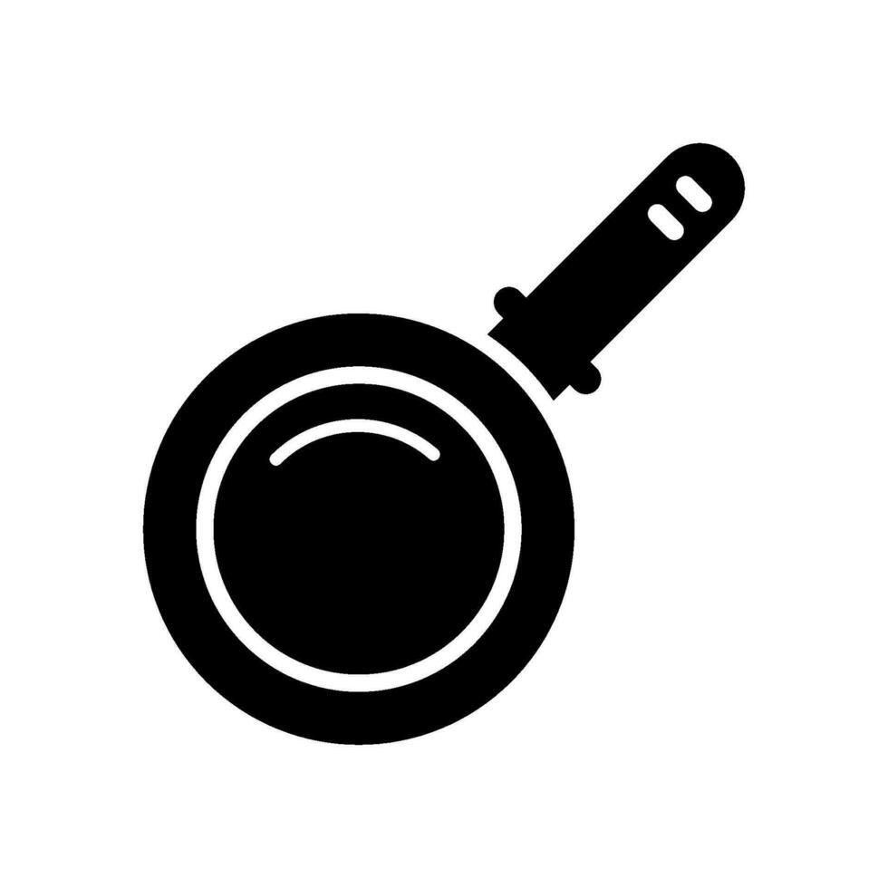 frying pan icon vector template