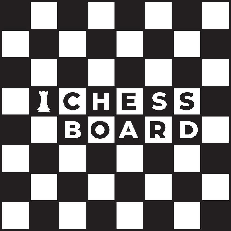 chess board illustration vector design. Suitable for icons, logos, posters, websites, t-shirt designs, stickers, concepts, advertisements, wallpapers.