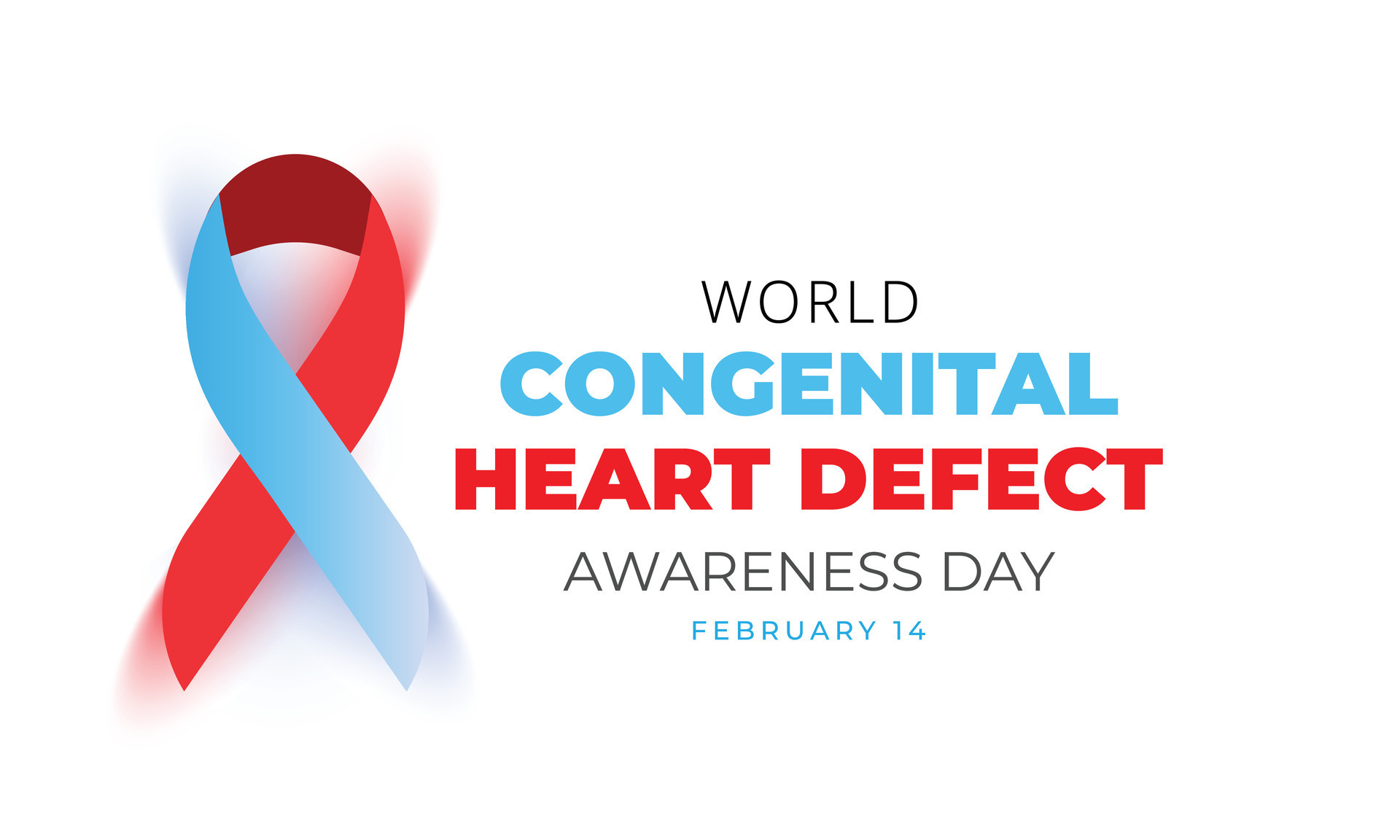 Congenital Heart Defect Awareness Day. background, banner, card, poster, template. Vector