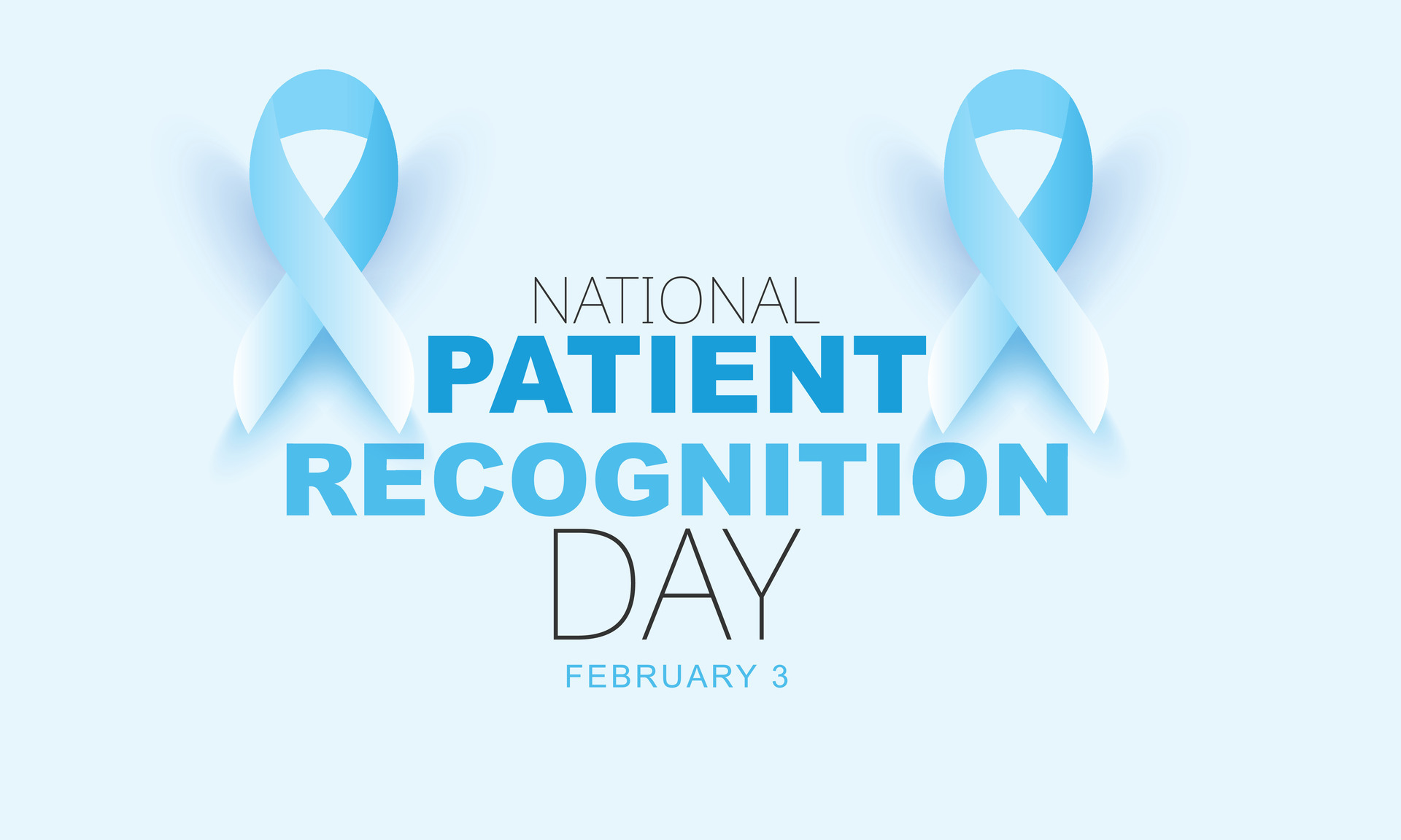 National Patient Recognition Day. background, banner, card, poster, template. Vector