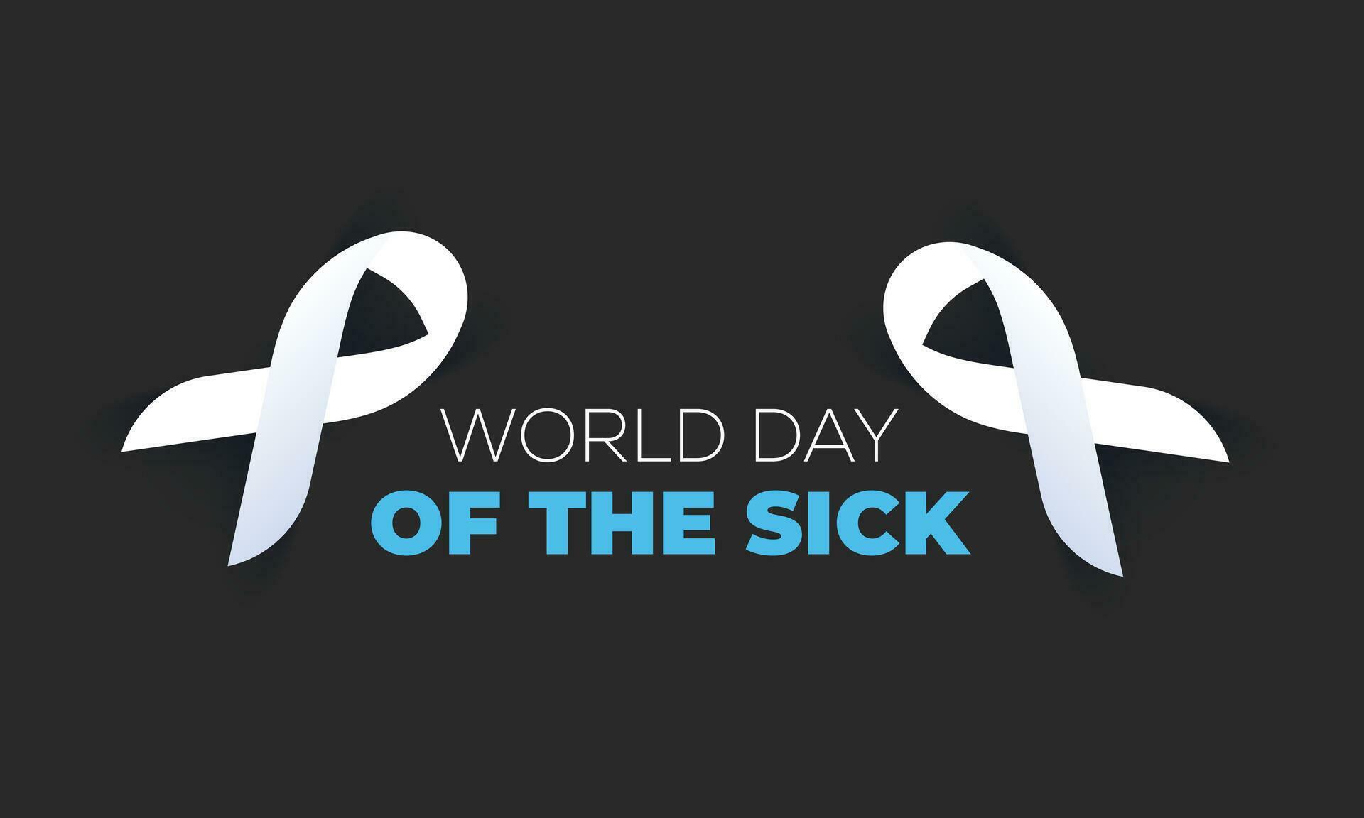 World Day of the Sick. background, banner, card, poster, template